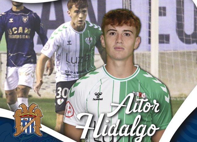 Aitor Hidalgo, talento Sub-23 para la medular blanquiazul