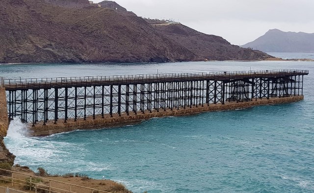 Águilas estará el viernes en Alerta Amarilla por fenómenos costeros y vientos de hasta 70Km/h 