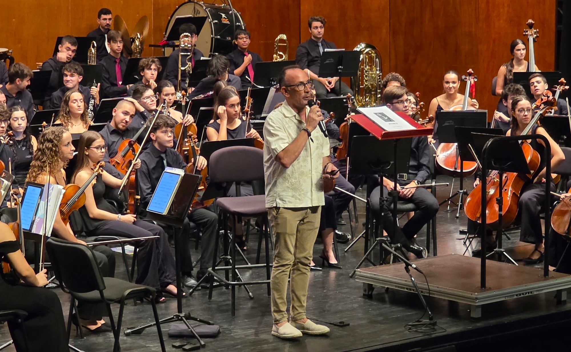 La Joven Orquesta Sinfónica valenciana protagoniza la segunda jornada del ciclo de orquestas jóvenes de Águilas