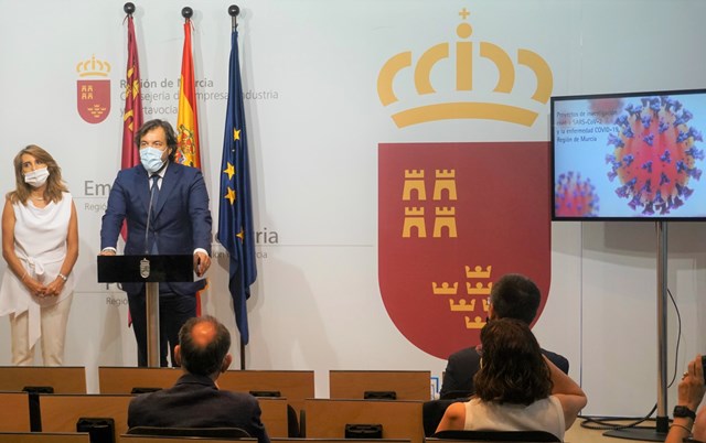 La Comunidad destina 700.000 euros a nueve investigaciones sobre Covid-19 en la Región de Murcia