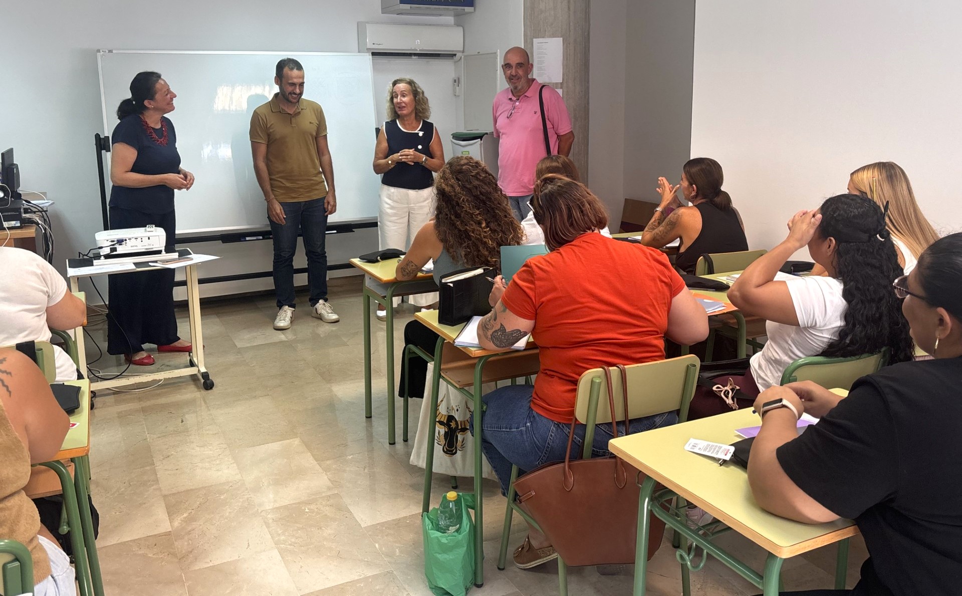 El Ayuntamiento de Águilas inicia un nuevo certificado profesional de Atención Sociosanitaria