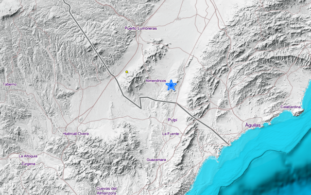 Águilas despierta con un terremoto que ha podido sentirse en varios municipios