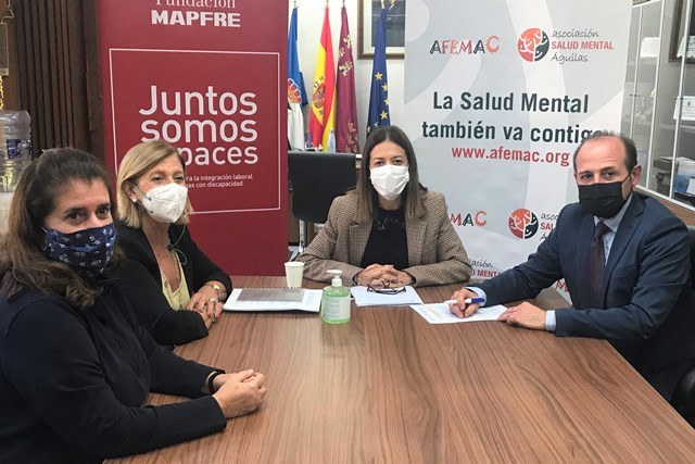  Ayuntamiento, Afemac y Fundación Mapfre renuevan el convenio de inclusión laboral "Juntos Somos Capaces"