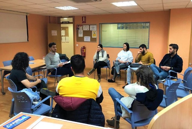  Reunión de coordinación entre el edil de Juventud y representantes de las asociaciones juveniles de Águilas