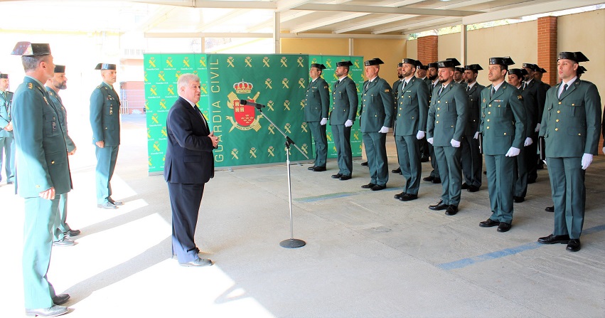 Tres nuevos guardias civiles se incorporan al Cuartel de Águilas