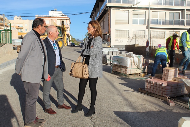 Obras de mejora en la calle Pizarro y adyacentes 