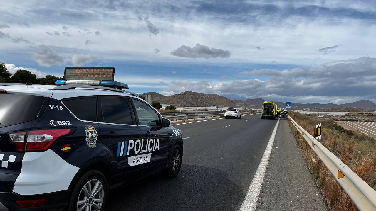 La Unidad de Atestados de la Policía Local de Águilas intervino en 727 accidentes de tráfico durante 2025
