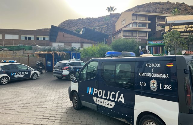 Un joven ha resultado herido tras ser apuñalado esta mañana en el IES Alfonso Escámez de Águilas