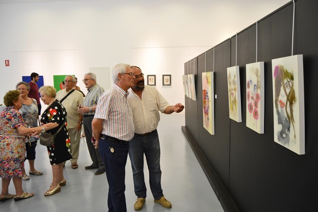 Exposición de arte, una muestra colectiva de Charo Martínez y Beatriz Romera