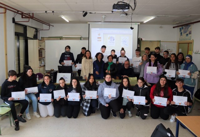 El IES Carlos III celebra el acto de entrega de diplomas del Sello de Calidad Nacional eTwinning