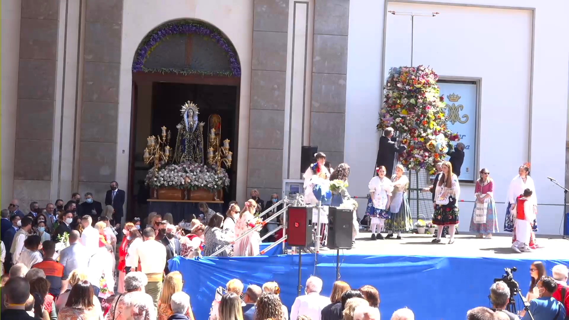 Retransmisión Misa y ofrenda floral de la Patrona de Águilas (Viernes de Dolores 2022)