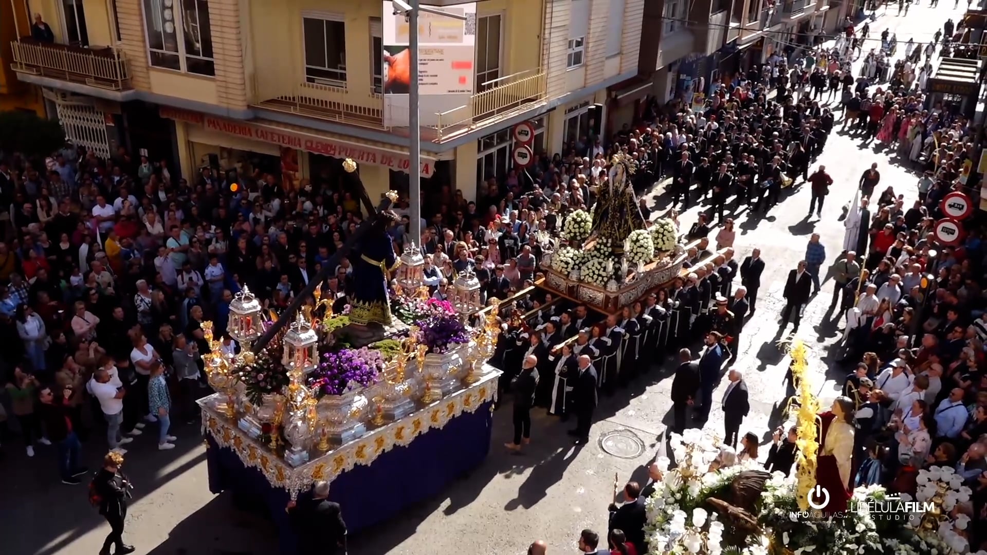 Retransmisión Procesión del Santo Encuentro -Mañana de Viernes Santo - Semana Santa de Águilas 2023