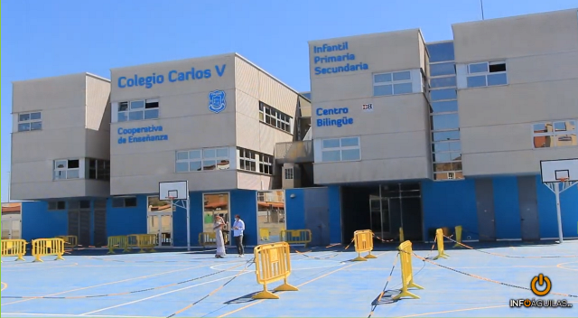 El Colegio Carlos V, preparado para el inicio del nuevo curso escolar