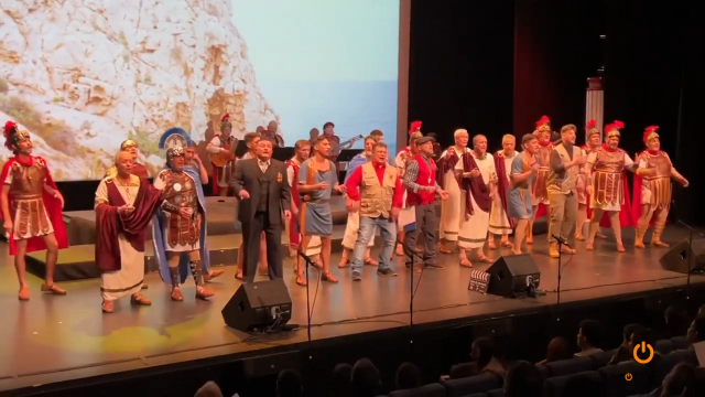 Murga Los Ciegos, Ciegos Perdíos, en el Carnaval de Águilas 2023