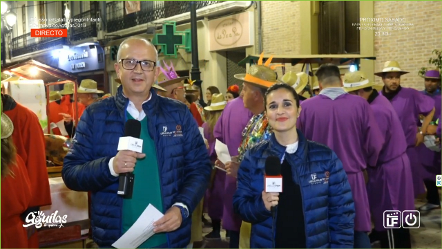 Retransmisión en directo de los actos del viernes de Carnaval en Águilas