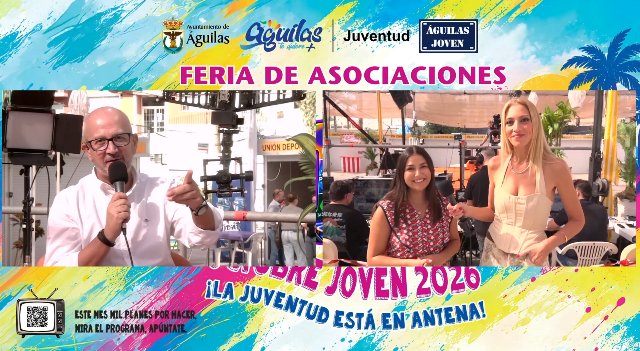 Retransmisión en directo - Feria de Asociaciones del Octubre Joven de Águilas 2026